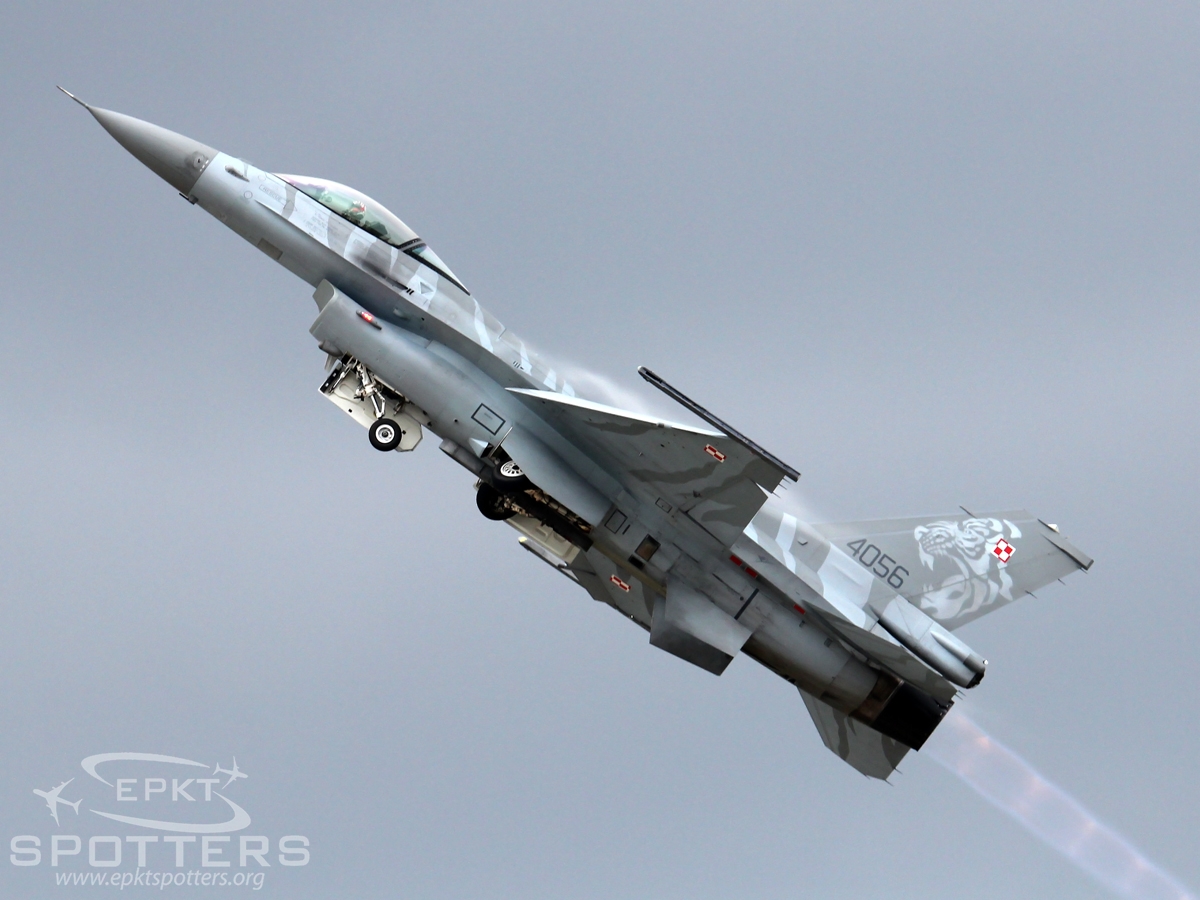 4056 - Lockheed Martin F-16 C Fighting Falcon (Poland - Air Force) / 32 Baza Lotnictwa Taktycznego - Lask Poland [EPLK/]