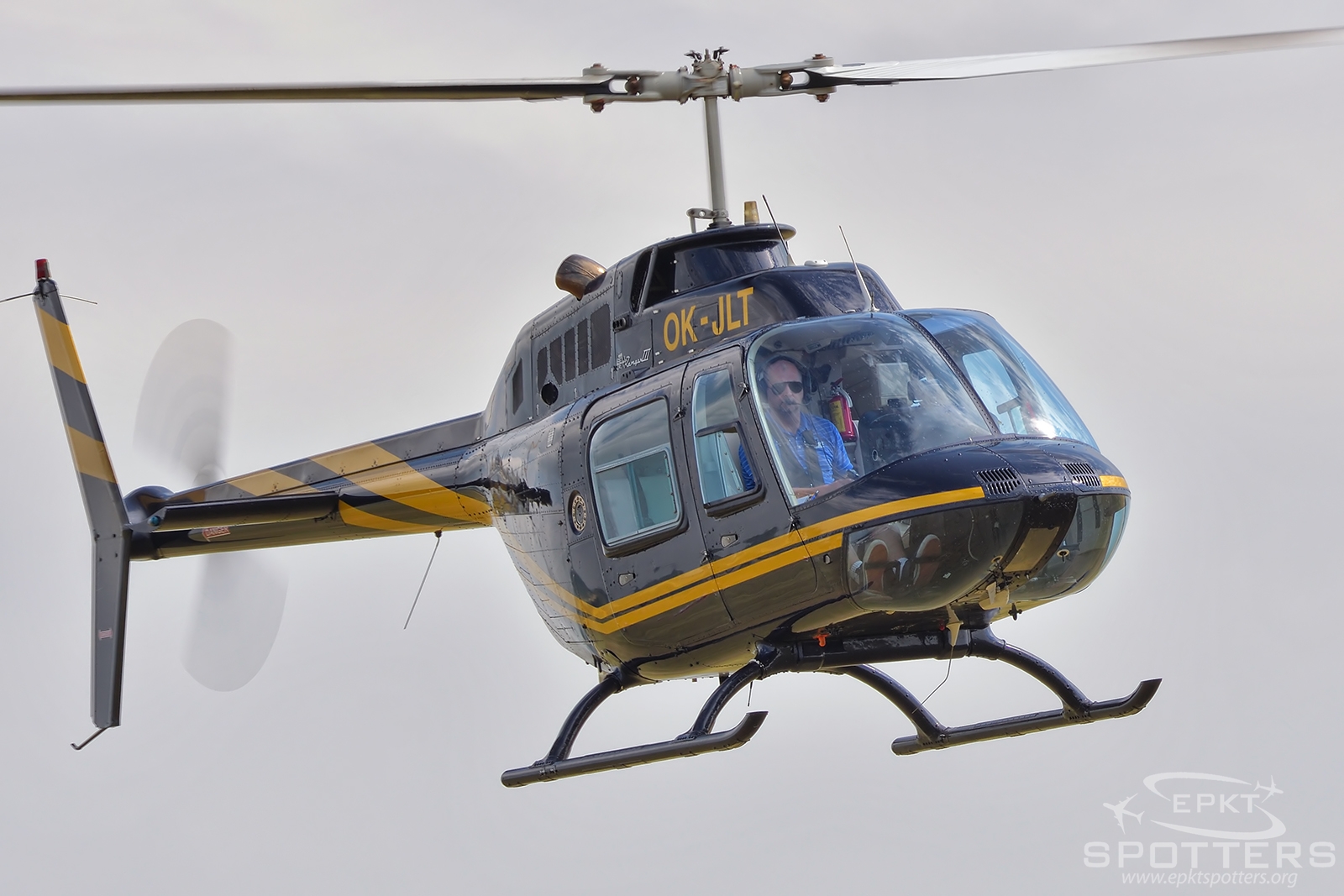 OK-JLT - Bell 206 B JetRanger III (Private) / Roudnice - Roudnice Nad Labem Czech Republic [LKRO/]