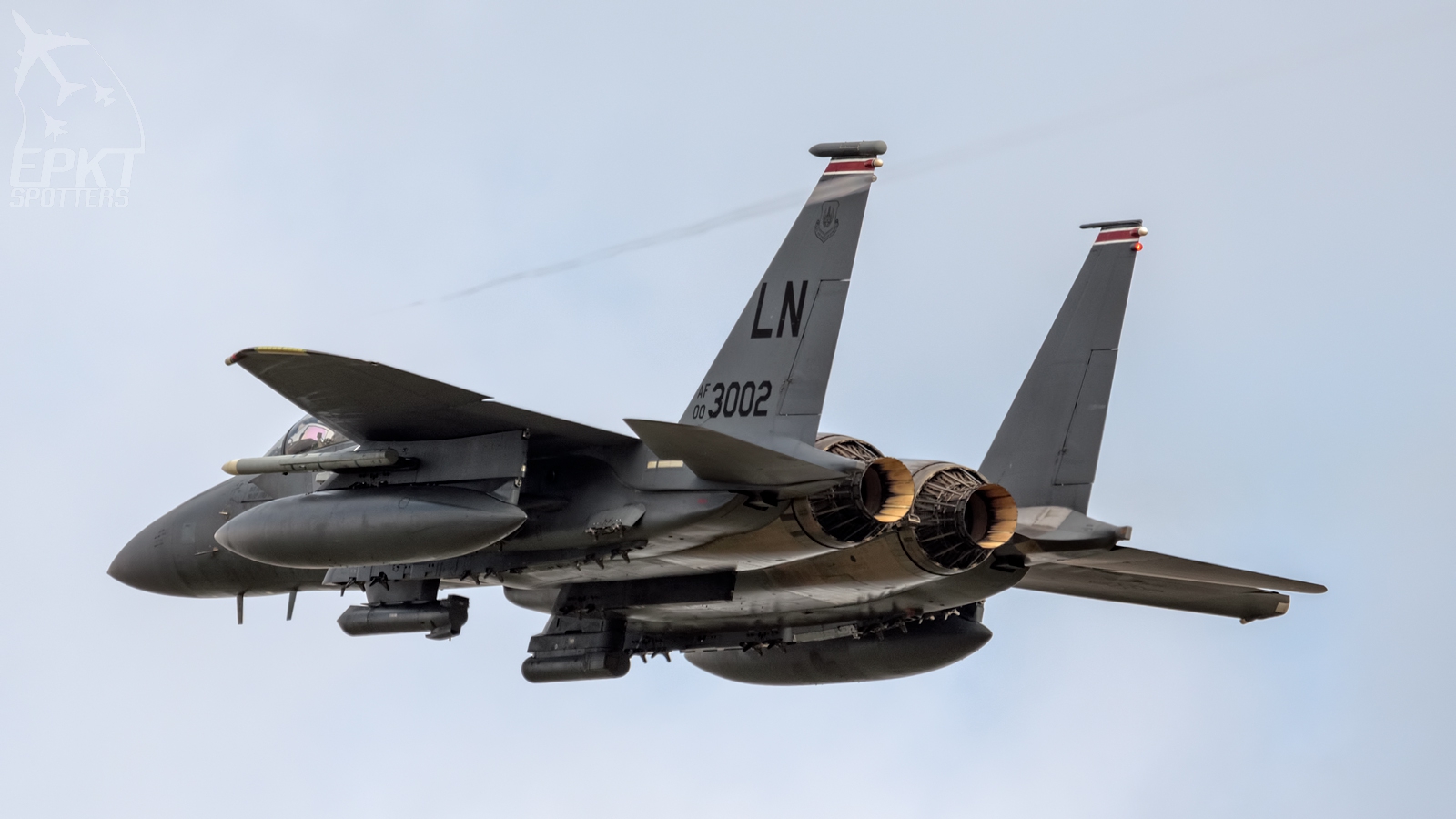 00-3002 - McDonnell Douglas F-15E  Strike Eagle  (United States - US Air Force) / 32 Baza Lotnictwa Taktycznego - Lask Poland [EPLK/]