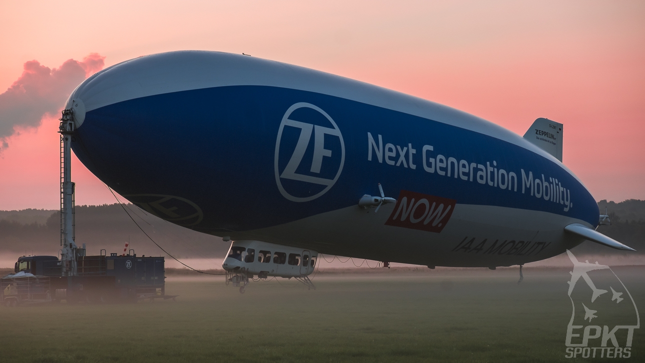 D-LZNT - Zeppelin LZ N07-100 3F2401 (Deutsche Zeppelin Reederei) / Muchowiec - Katowice Poland [EPKM/]