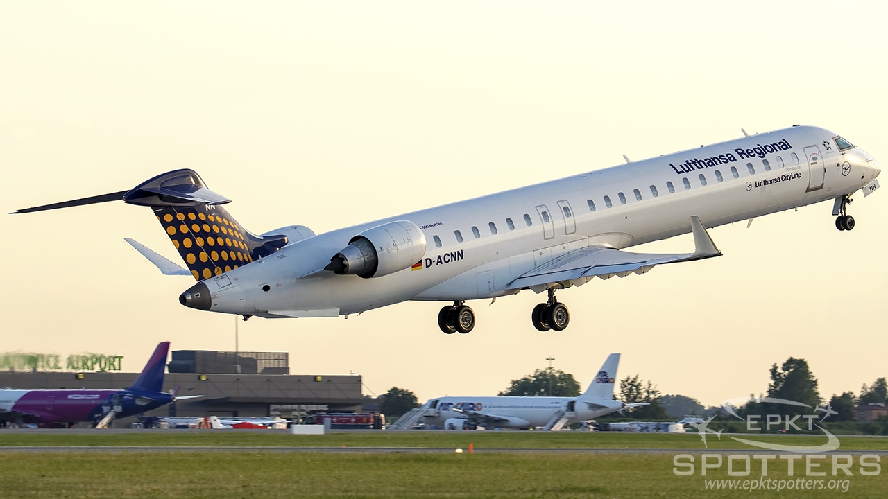 D-ACNN - Bombardier CRJ -900 NextGen (Lufthansa Regional (CityLine)) / Pyrzowice - Katowice Poland [EPKT/KTW]
