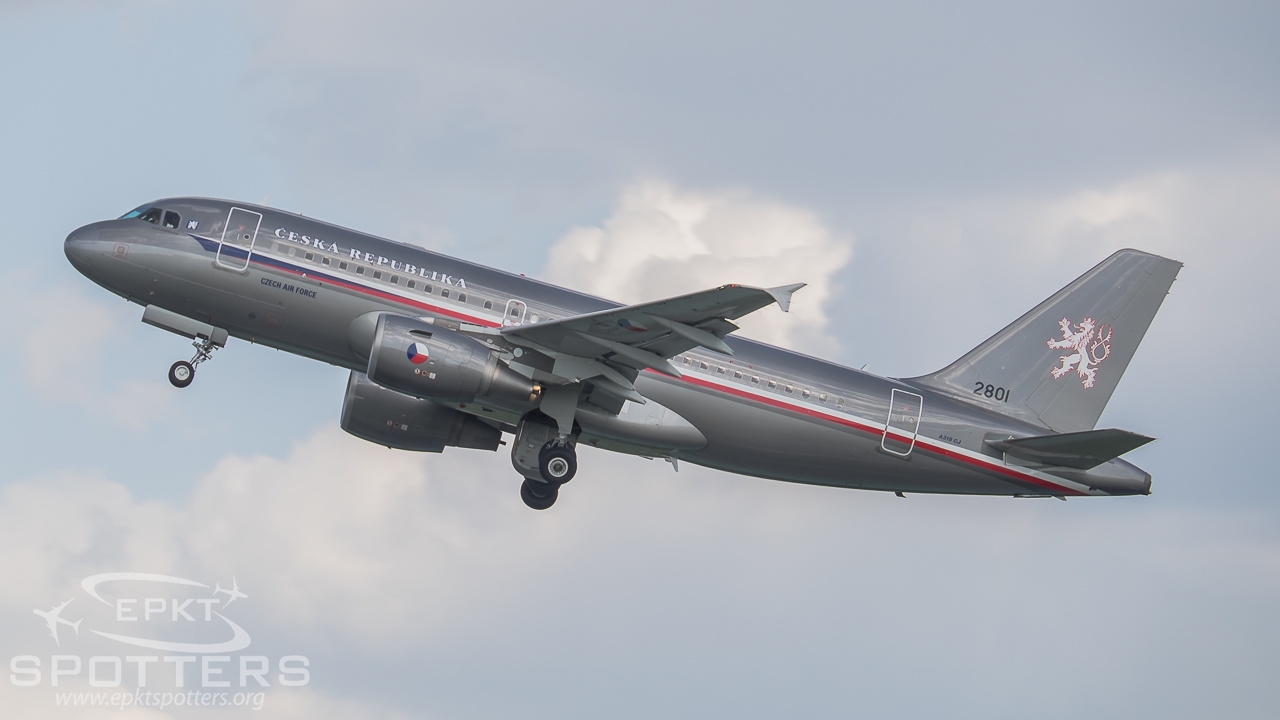 2801 - Airbus A319 -115X(CJ) (Czech Republic - Air Force) / Chopin / Okecie - Warsaw Poland [EPWA/WAW]