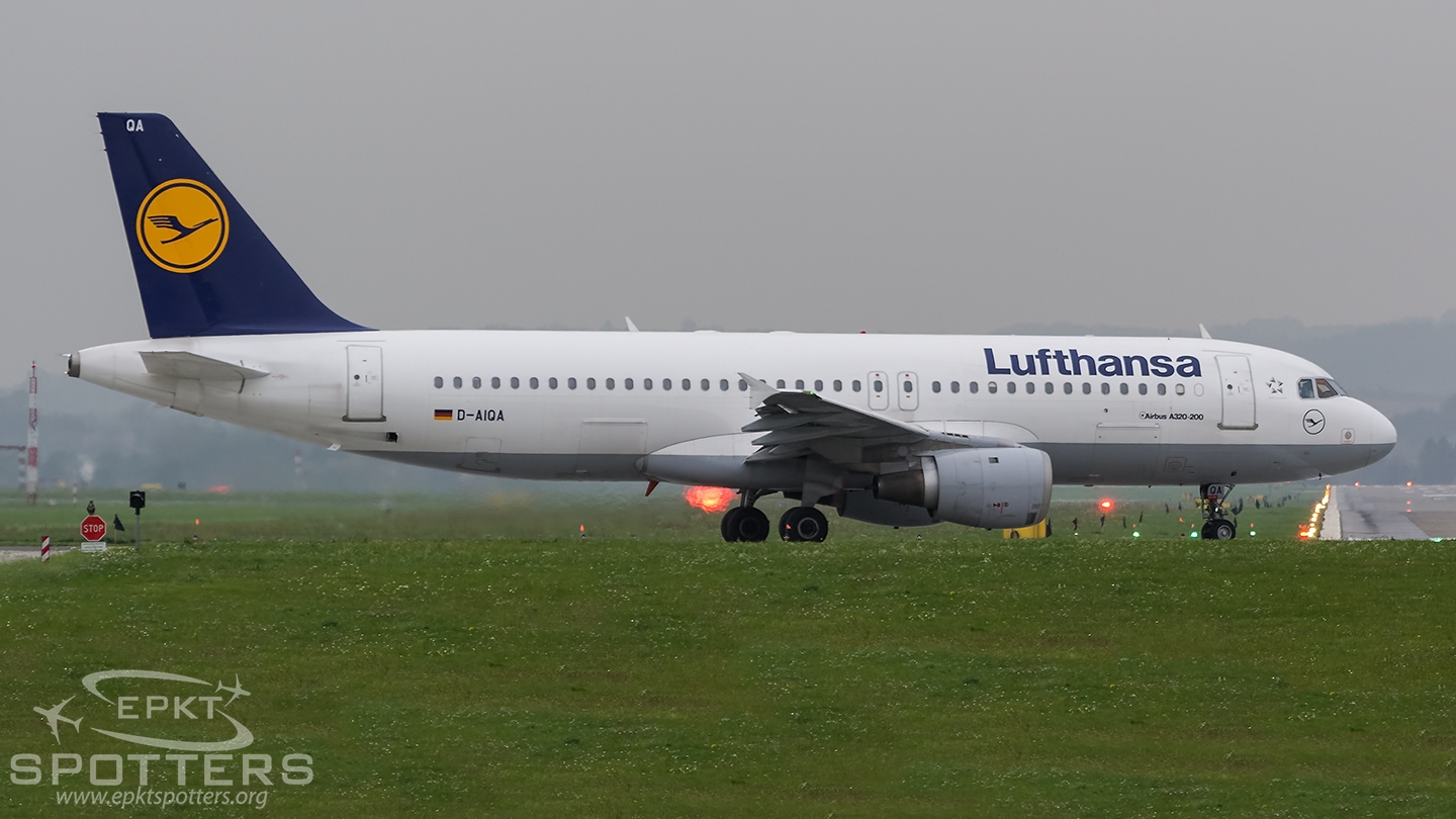 D-AIQA - Airbus A320 -211 (Lufthansa) / Balice - Krakow Poland [EPKK/KRK]