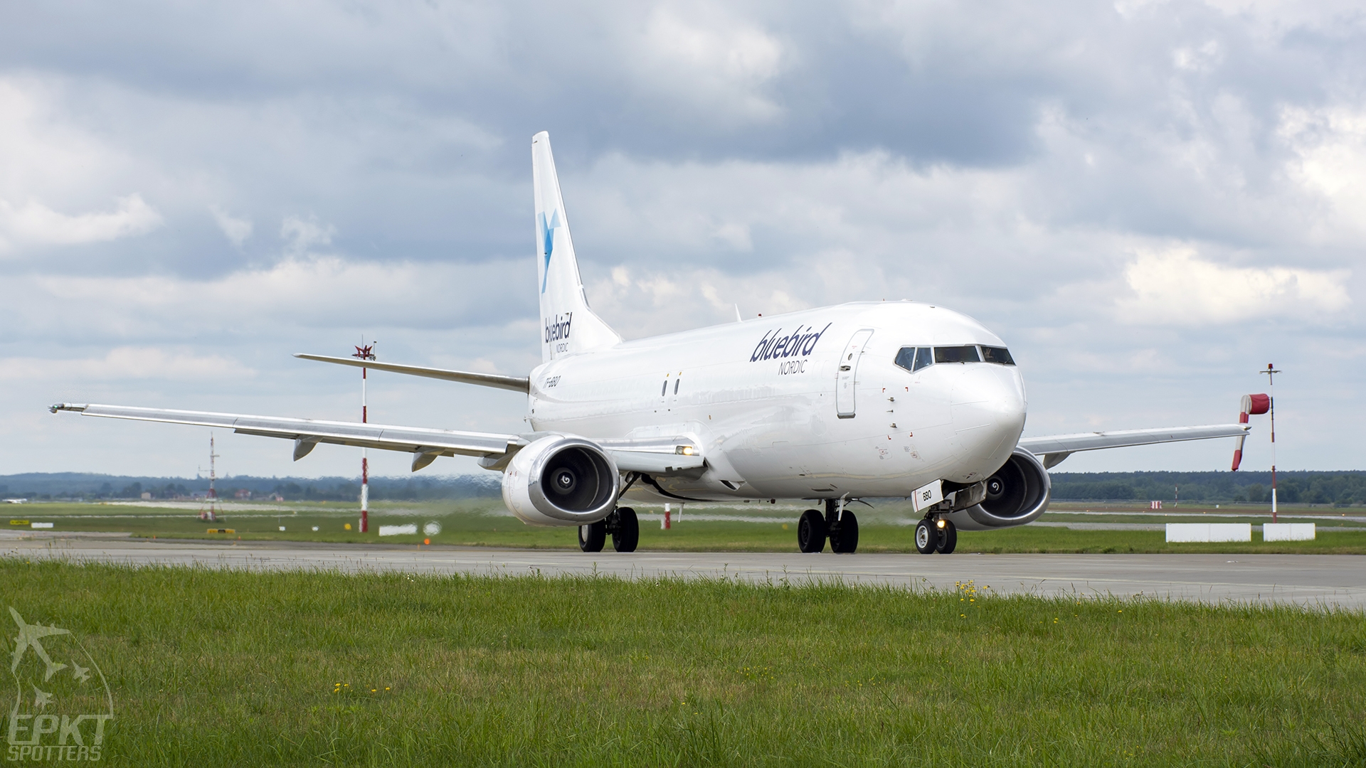 TF-BBO - Boeing 737 -46B(SF) (Bluebird Nordic) / Pyrzowice - Katowice Poland [EPKT/KTW]
