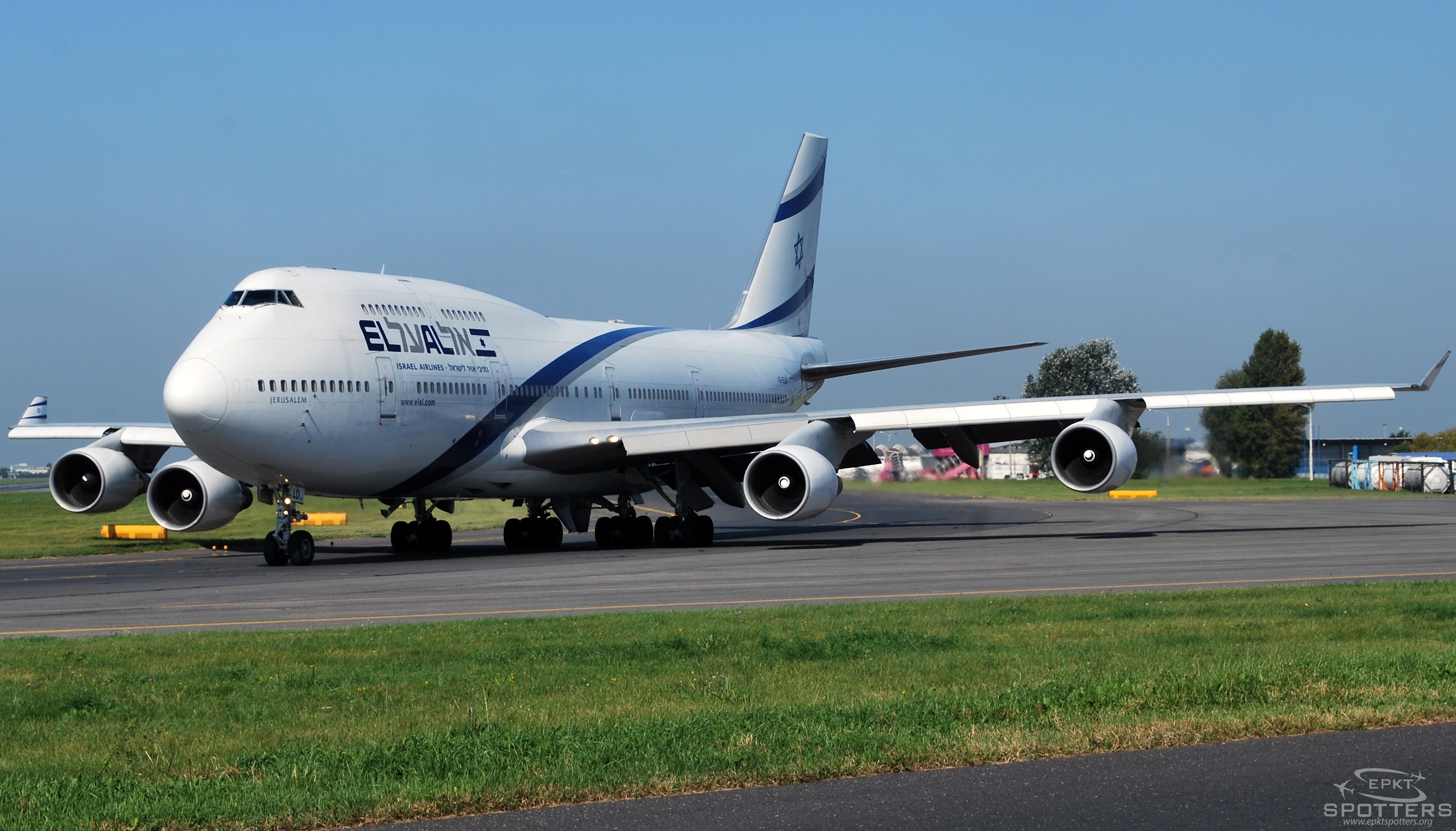 4X-ELD - Boeing 747 -458 (El Al Israel Airlines) / Chopin / Okecie - Warsaw Poland [EPWA/WAW]
