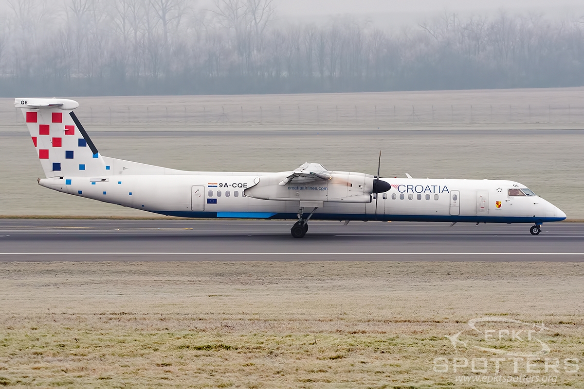 9A-CQE - Bombardier Dash 8 -Q402 (Croatia Airlines) / Schwechat - Vienna Austria [LOWW/VIE]