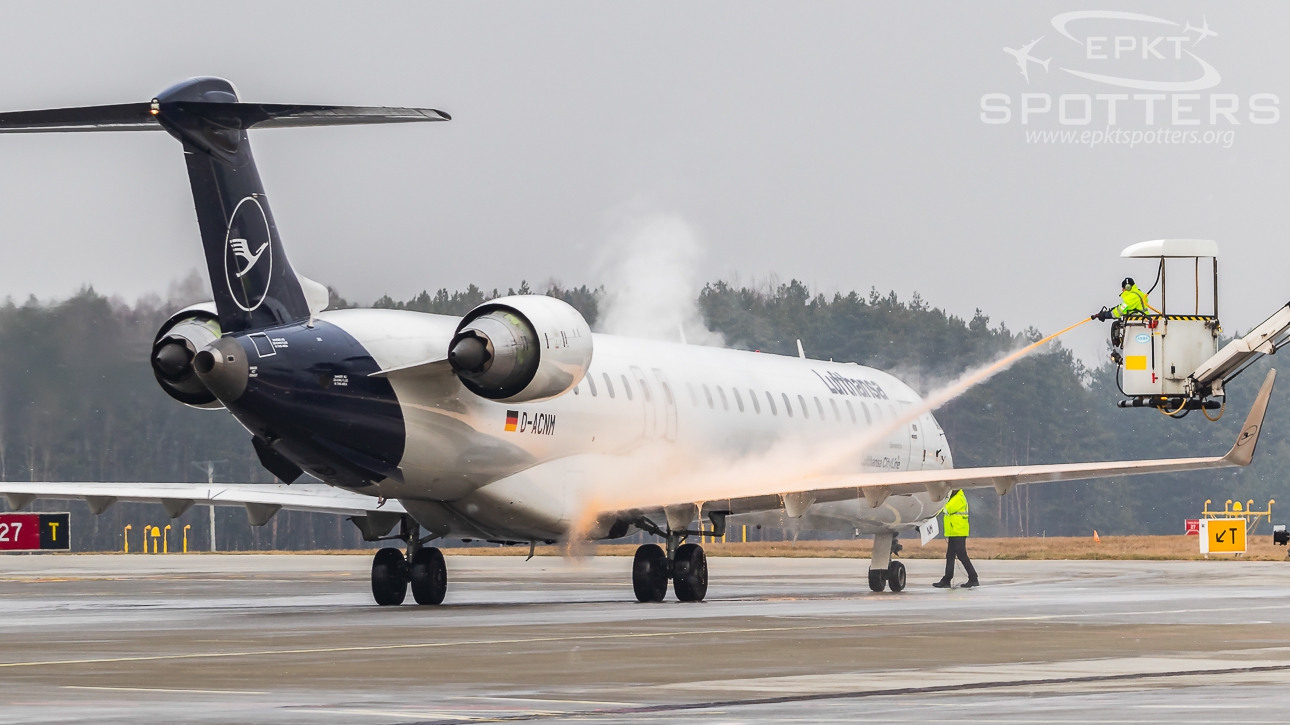 D-ACNM - Bombardier CRJ -900 NextGen (Lufthansa Regional (CityLine)) / Pyrzowice - Katowice Poland [EPKT/KTW]