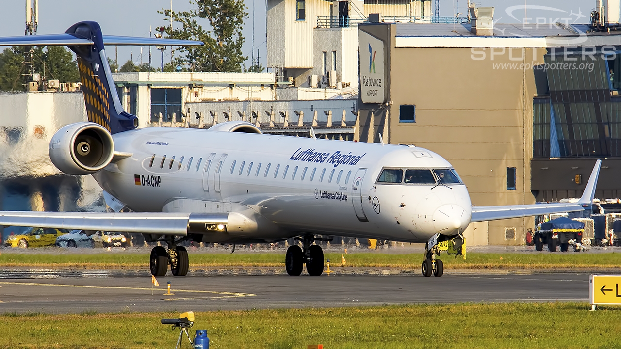 D-ACNP - Bombardier CRJ -900 NextGen (Lufthansa Regional (CityLine)) / Pyrzowice - Katowice Poland [EPKT/KTW]
