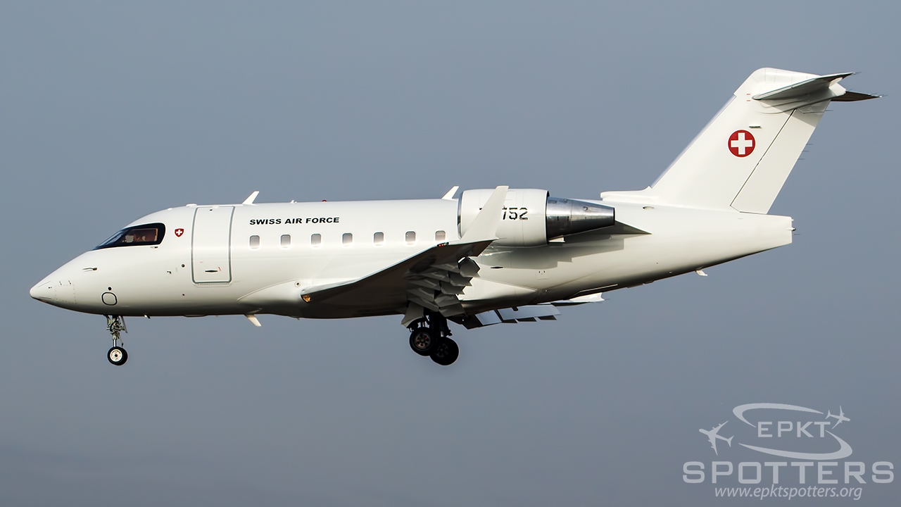 T-752 - Bombardier C-143A Challenger 604 (Switzerland - Air Force) / Pyrzowice - Katowice Poland [EPKT/KTW]