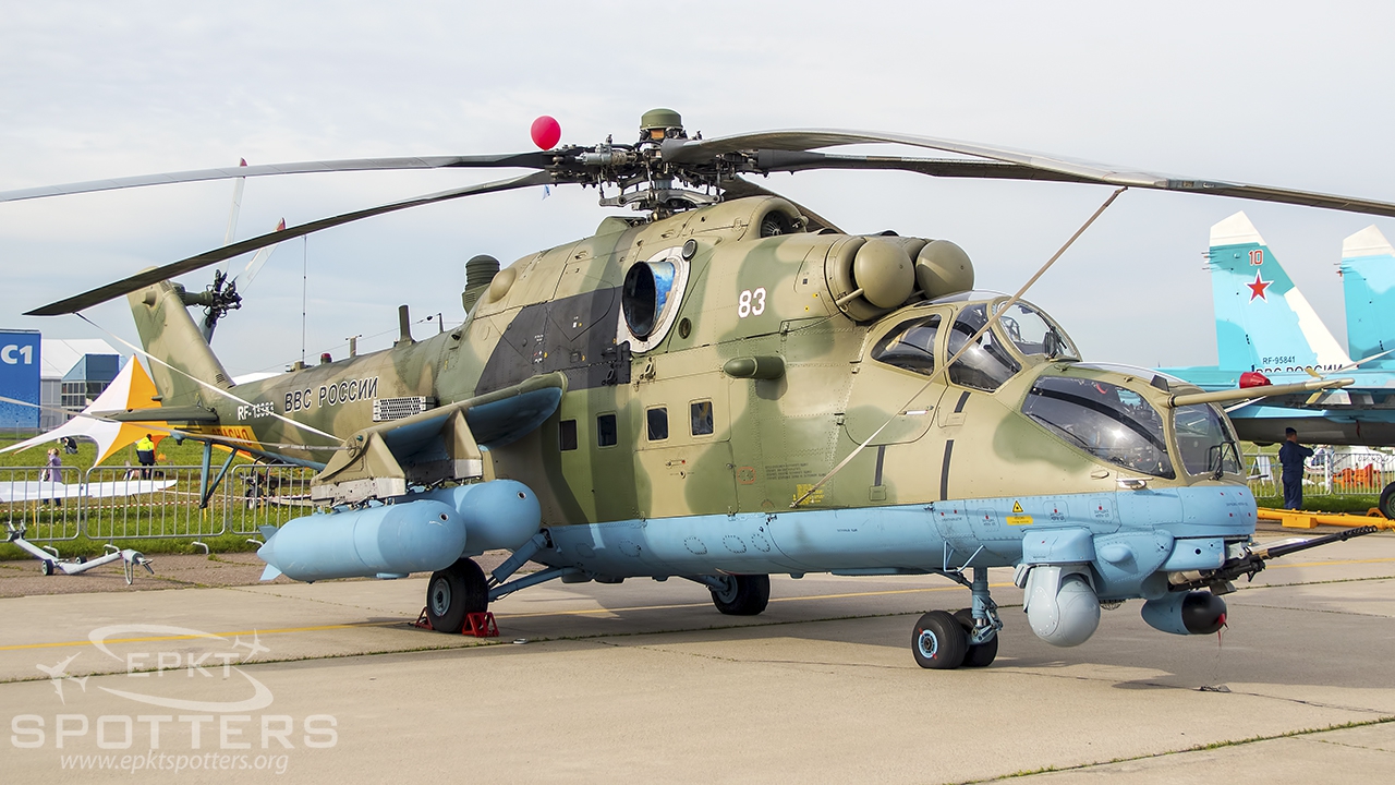 RF-13383 - Mil Mi-35 M Hind (Russia - Air Force) / Ramenskoye / Zhukovsky - Ramenskoe Russian Federation [UUBW/]