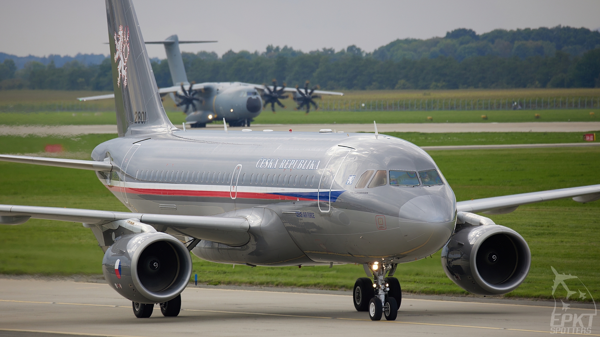 2801 - Airbus A319 -115X(CJ) (Czech Republic - Air Force) / Leos Janacek Airport - Ostrava Czech Republic [LKMT/OSR]