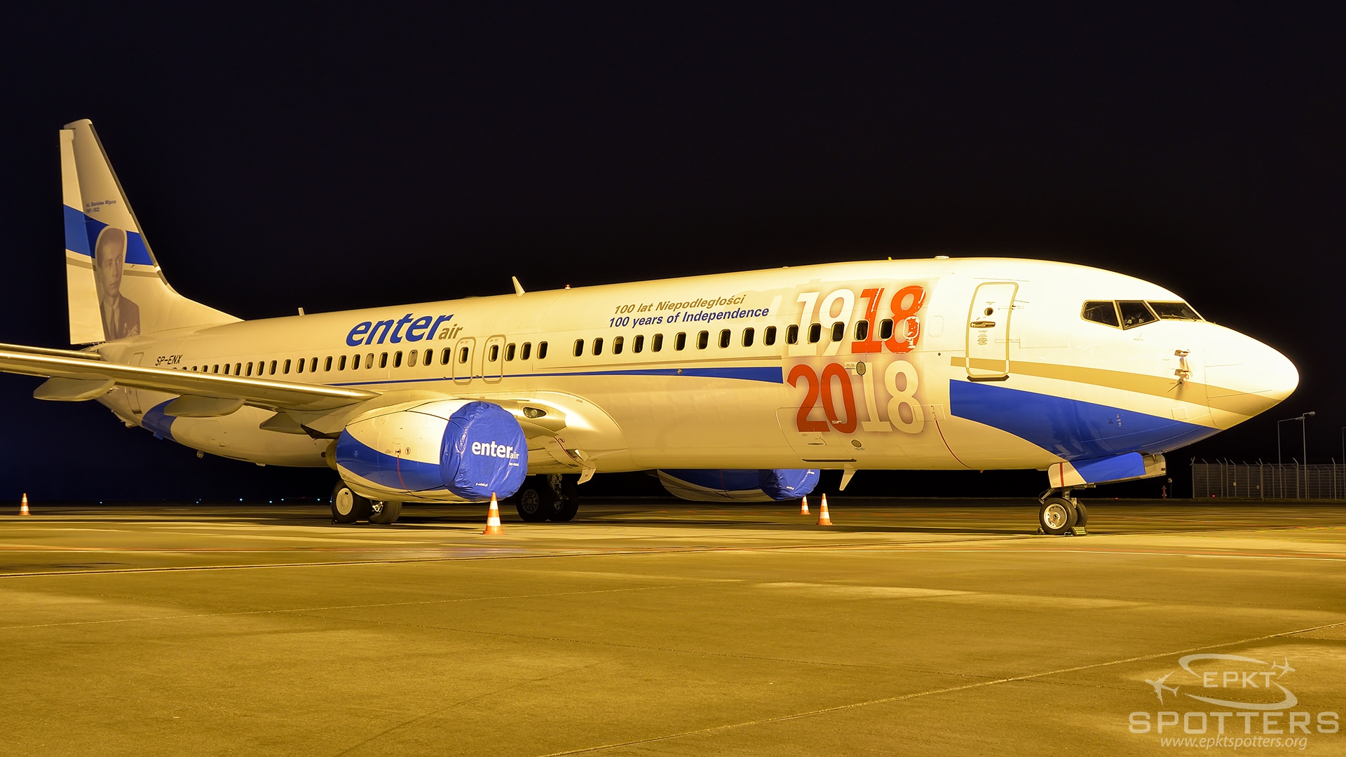SP-ENX - Boeing 737 -8Q8 (EnterAir) / Nicolaus Copernicus - Wrocław Poland [EPWR/WRA]