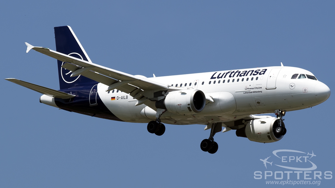 D-AILB - Airbus A319 -114 (Lufthansa) / Balice - Krakow Poland [EPKK/KRK]