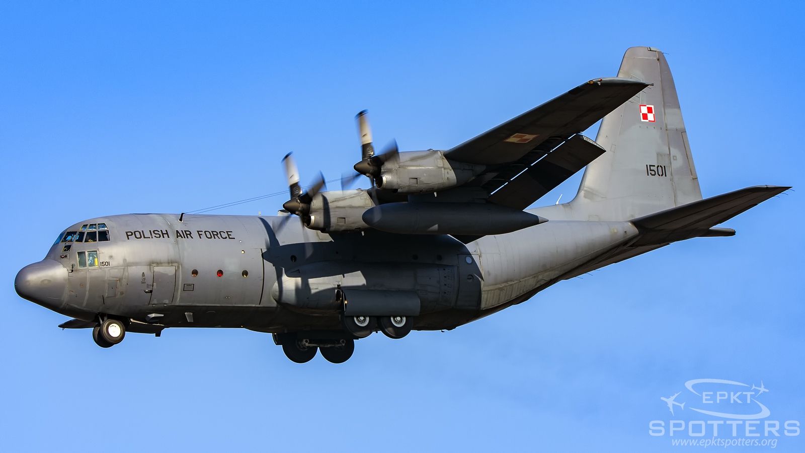 1501 - Lockheed C-130 E Hercules (Poland - Air Force) / Balice - Krakow Poland [EPKK/KRK]