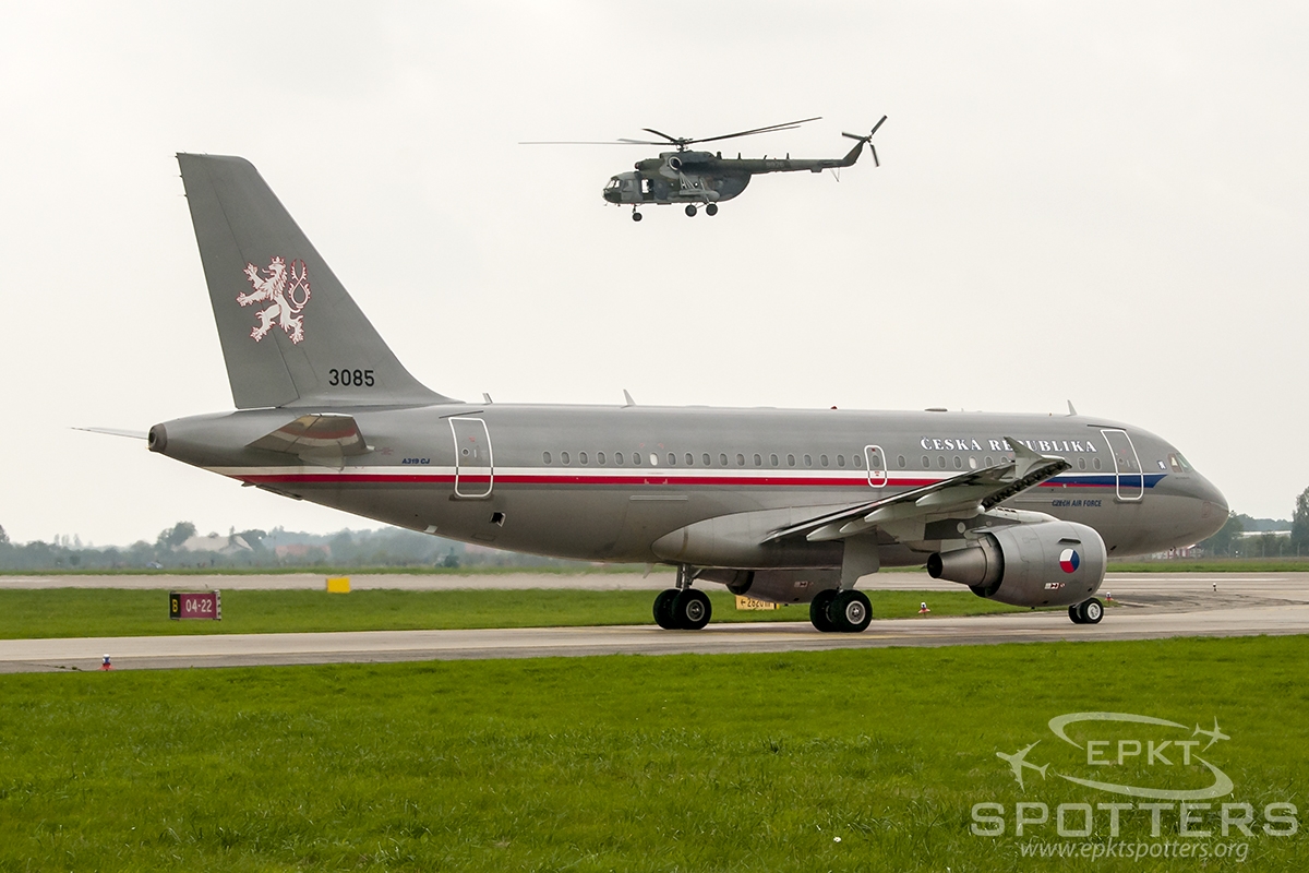 3085 - Airbus A319 -115X(CJ) (Czech Republic - Air Force) / Leos Janacek Airport - Ostrava Czech Republic [LKMT/OSR]