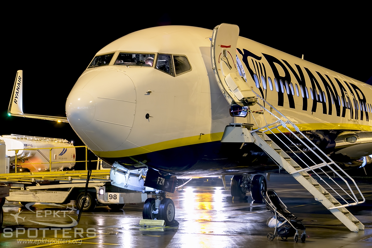 EI-FZM - Boeing 737 -8AS(WL) (Ryanair) / Nicolaus Copernicus - Wrocław Poland [EPWR/WRA]