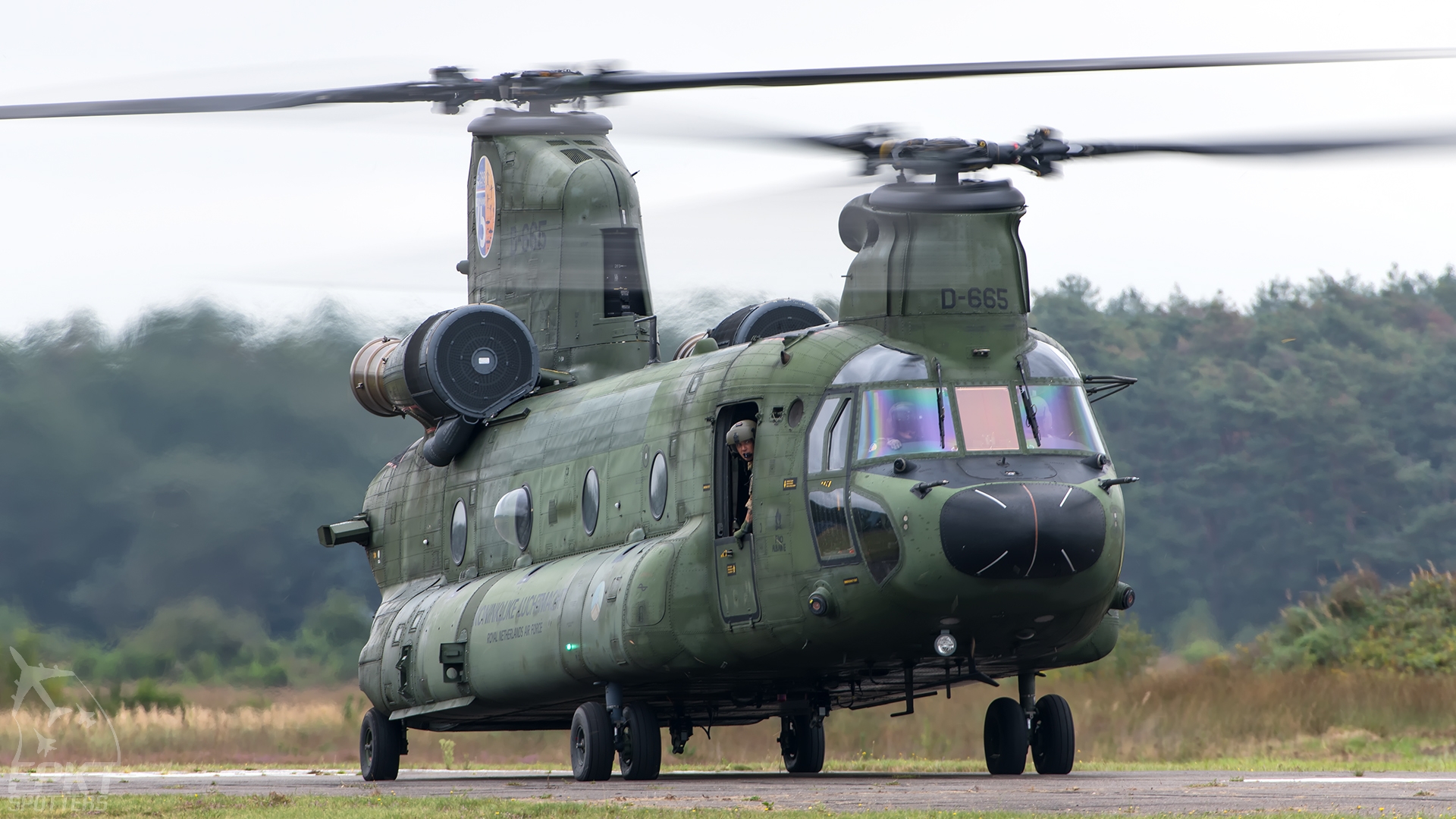 D-665 - Boeing CH-47 D Chinook (Netherlands - Royal Air Force) / Leopoldsburg Airfield - Leopoldsburg Belgium [EBLE/]