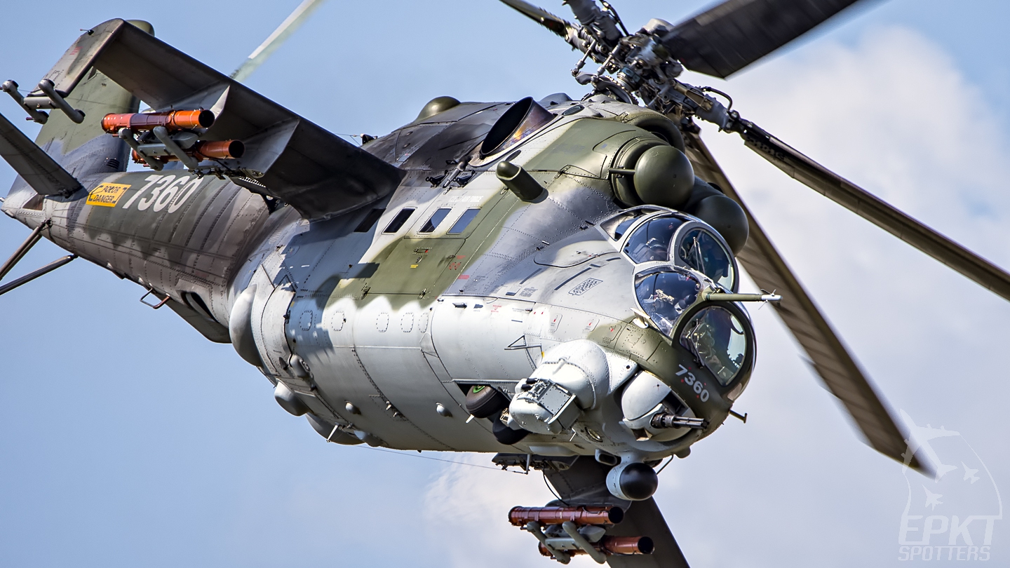 7360 - Mil Mi-35 M Hind (Czech Republic - Air Force) / Sliac - Sliac Slovakia [LZSL/SLD]