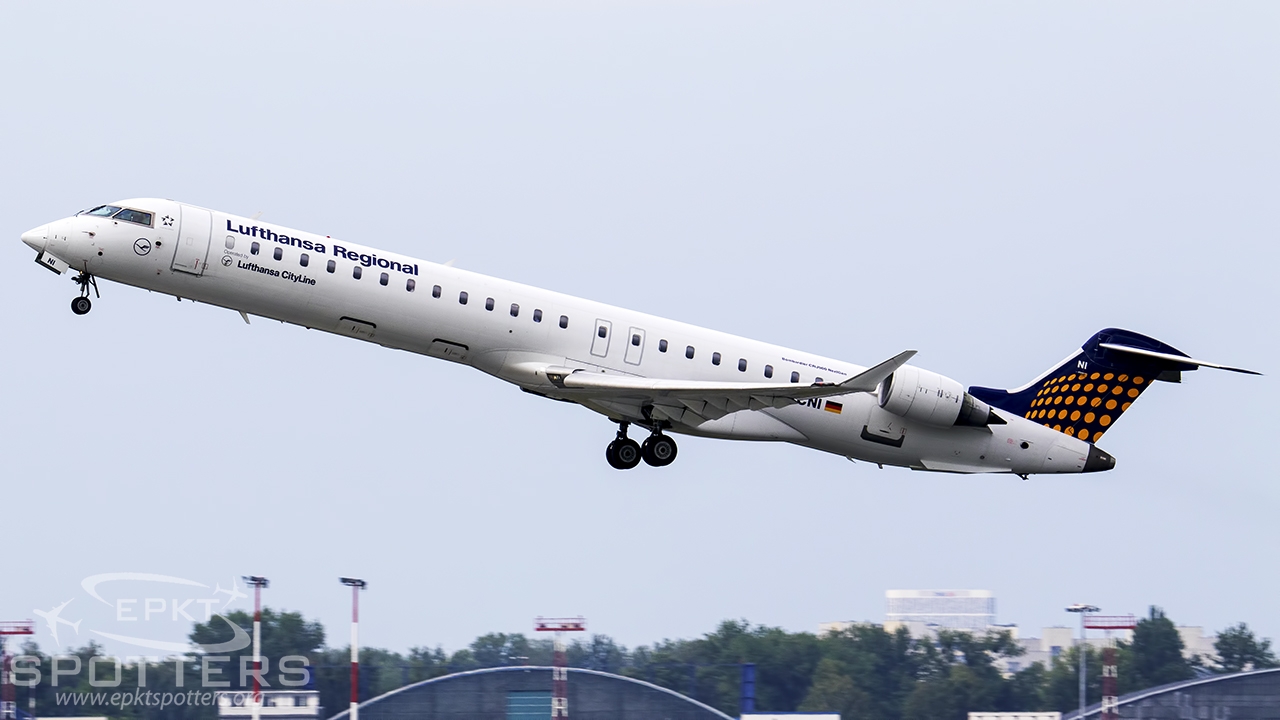 D-ACNI - Bombardier CRJ -900 NextGen (Lufthansa Regional (CityLine)) / Chopin / Okecie - Warsaw Poland [EPWA/WAW]