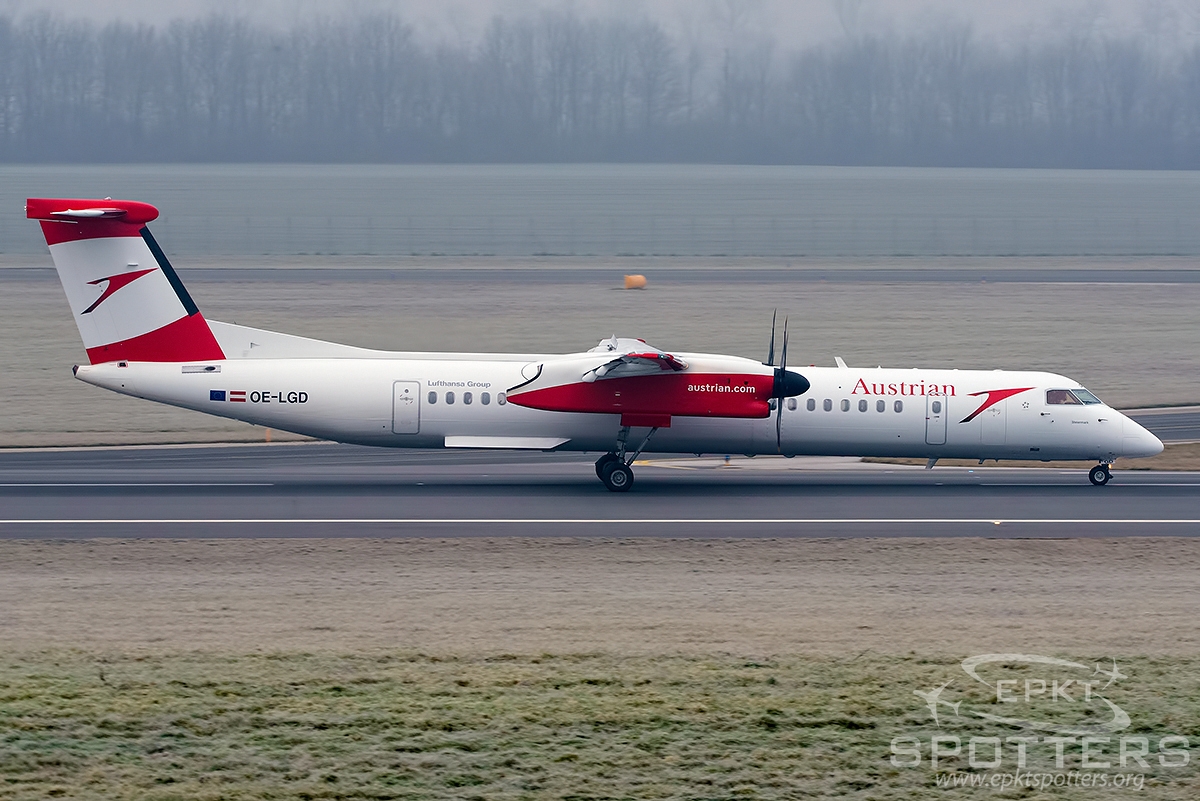 OE-LGD - Bombardier Dash 8 -Q402 (Austrian arrows (Tyrolean Airways)) / Schwechat - Vienna Austria [LOWW/VIE]