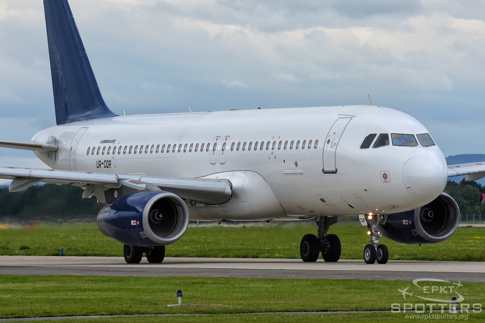 UR-CQP - Airbus A320 -231 (Dart) / Leos Janacek Airport - Ostrava Czech Republic [LKMT/OSR]