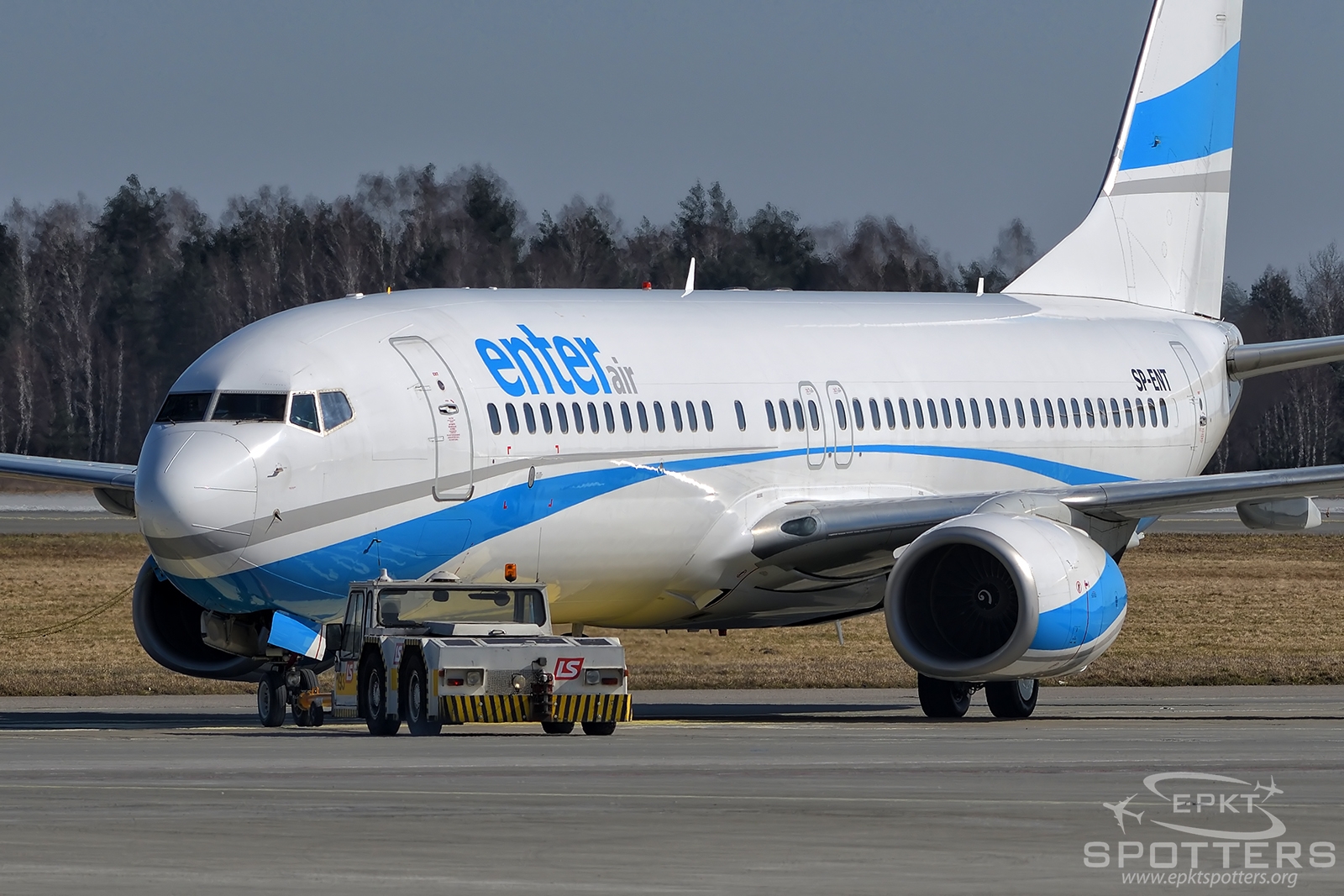 SP-ENT - Boeing 737 -8AS (EnterAir) / Pyrzowice - Katowice Poland [EPKT/KTW]
