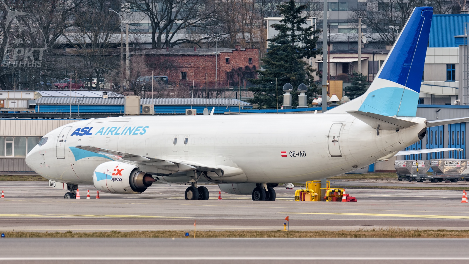 OE-IAD - Boeing 737 -4M0(SF) (ASL Airlines Belgium) / Lech Walesa - Gdansk Poland [EPGD/GDN]