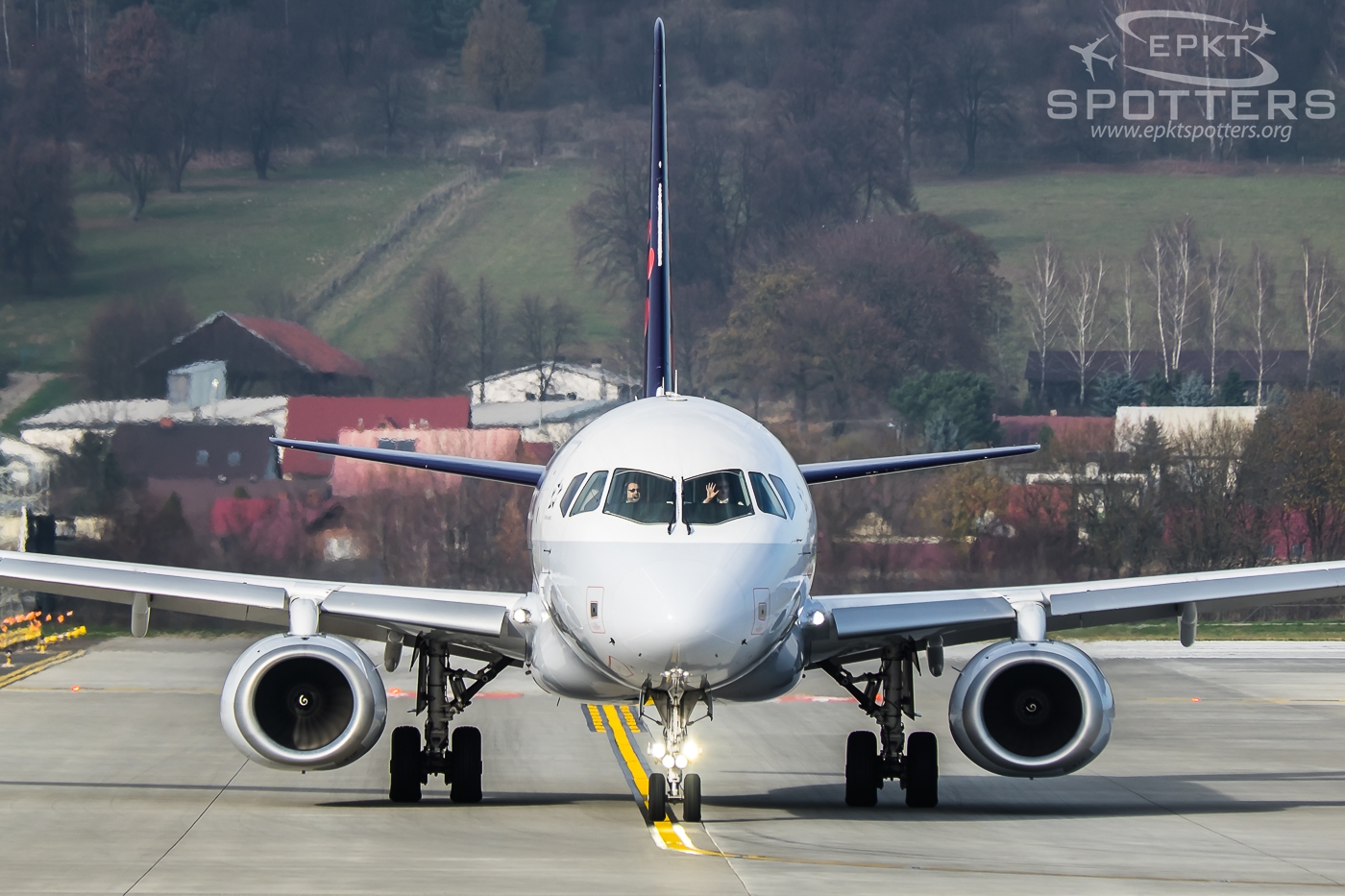 EI-FWD - Sukhoi Superjet 100 -95 (Brussels Airlines) / Balice - Krakow Poland [EPKK/KRK]