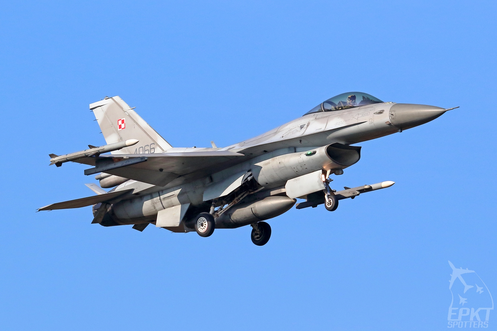 4066 - Lockheed Martin F-16 C Fighting Falcon (Poland - Air Force) / 32 Baza Lotnictwa Taktycznego - Lask Poland [EPLK/]