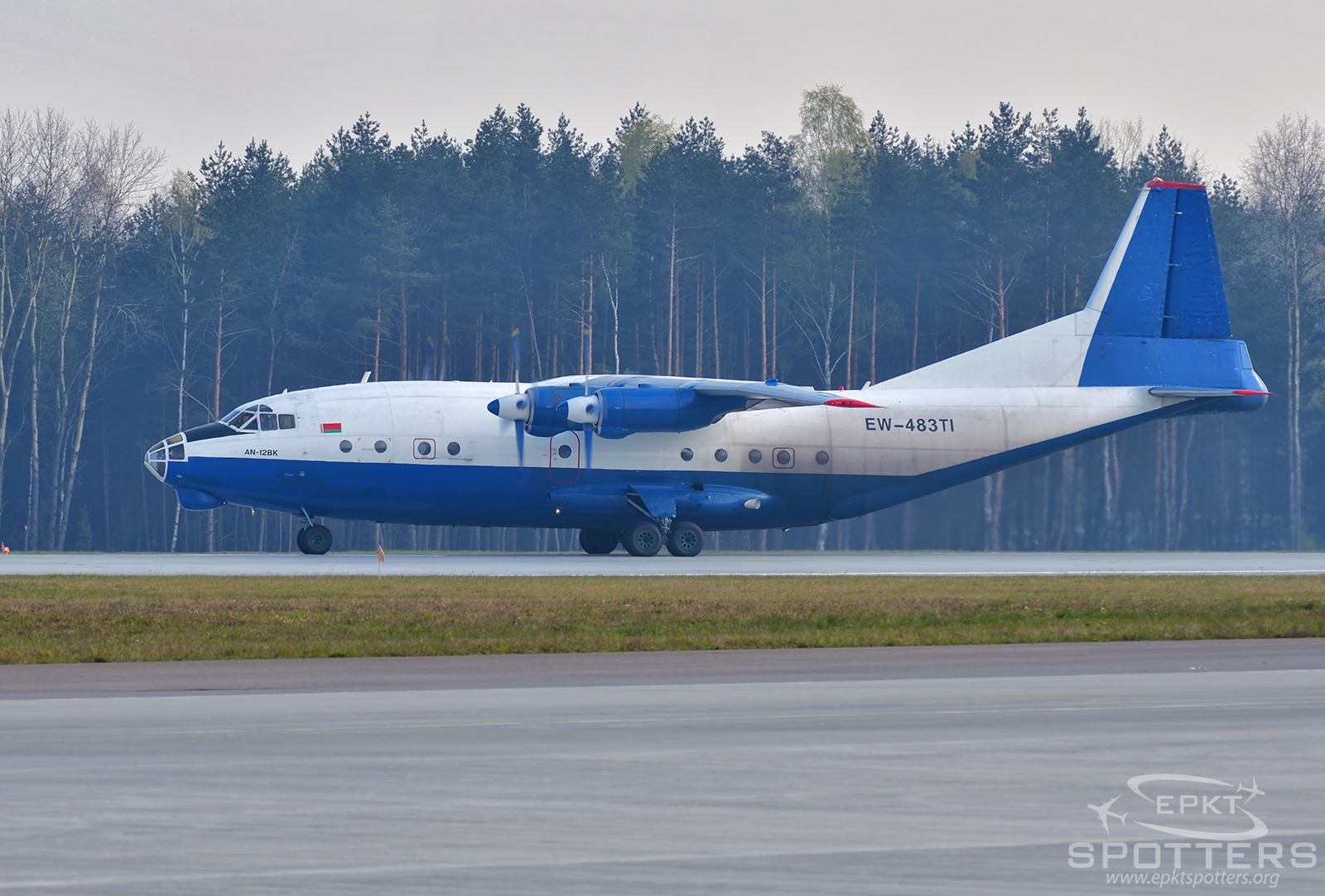 EW-483TI - Antonov An-12BK  (RubyStar) / Pyrzowice - Katowice Poland [EPKT/KTW]