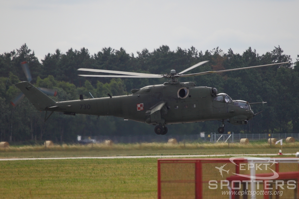 730 - Mil Mi-24 V Hind E (Poland - Army) / Swidwin - Shapaja Poland [EPSN/]