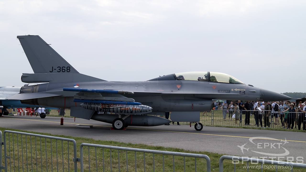J-368 - General Dynamics (Fokker) F-16 BM  Fighting Falcon (Netherlands - Royal Air Force) / Radom - Radom Poland [EPRA/RDO]