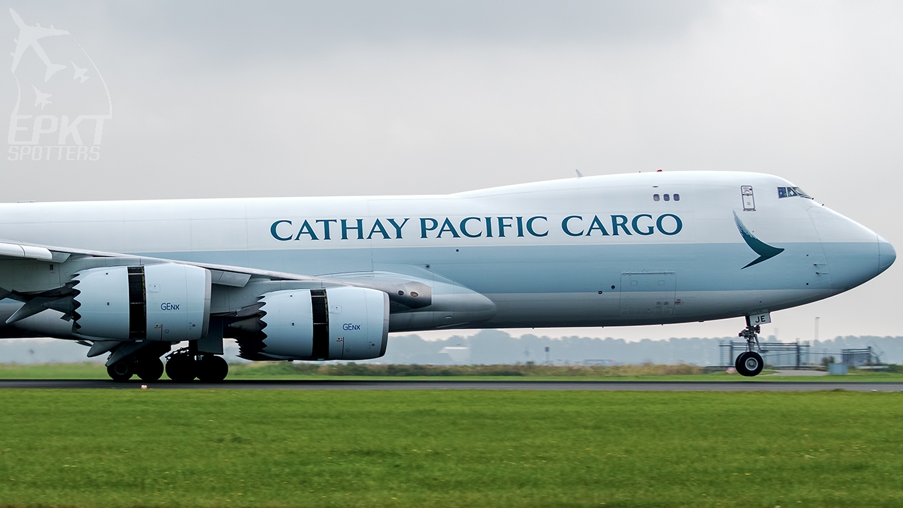 B-LJE - Boeing 747 -867F (Cathay Pacific Cargo) / Amsterdam Airport Schiphol - Amsterdam Netherlands [EHAM/AMS]