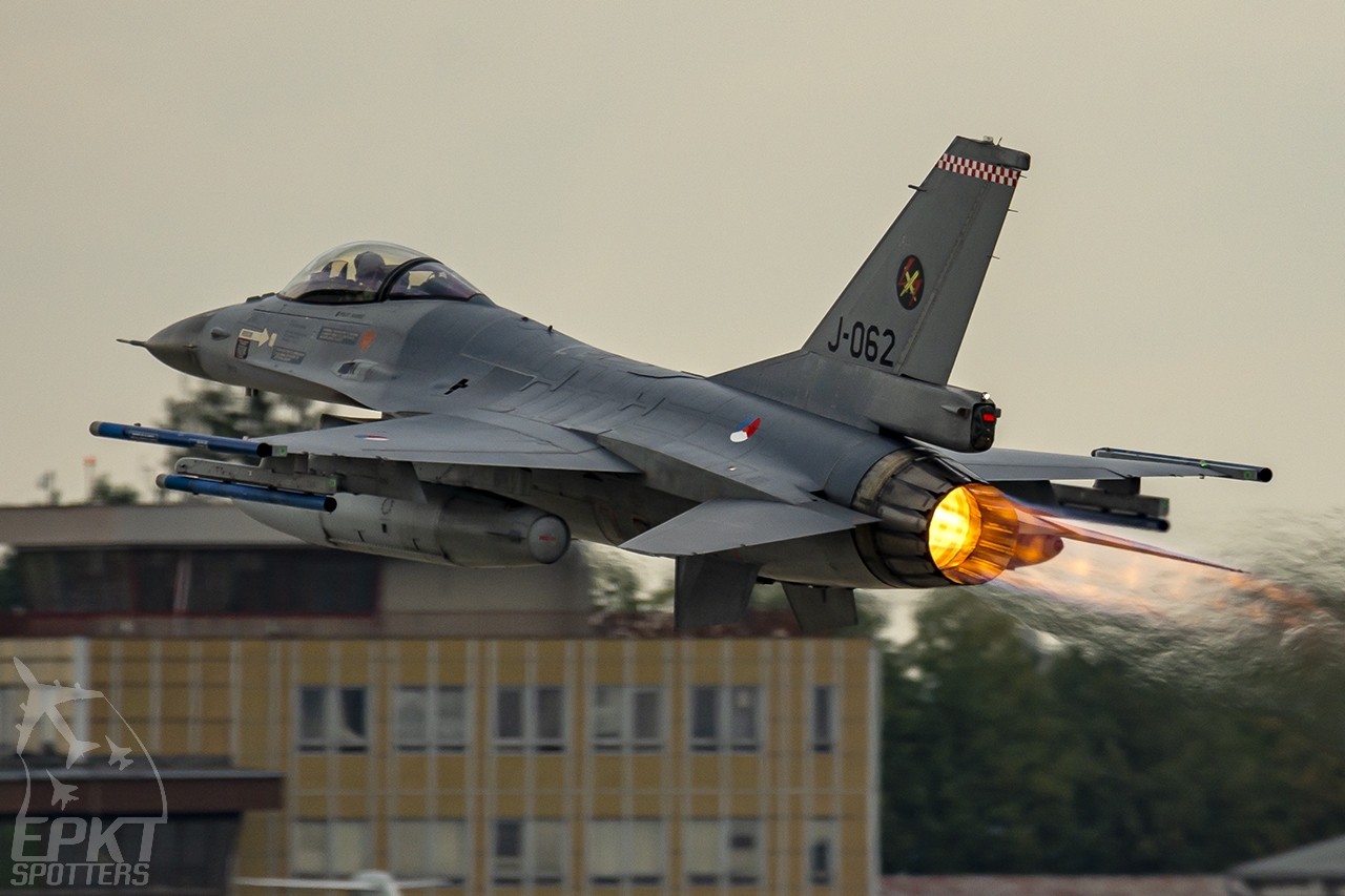 J-062 - General Dynamics (Fokker) F-16 AM Fighting Falcon (Netherlands - Royal Air Force) / Leos Janacek Airport - Ostrava Czech Republic [LKMT/OSR]