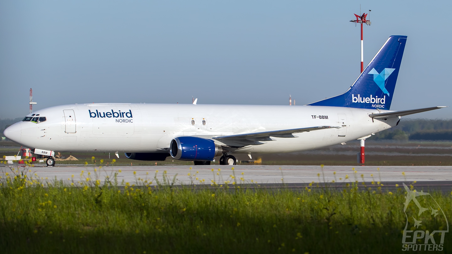 TF-BBM - Boeing 737 4Q8F (Bluebird Nordic) / Pyrzowice - Katowice Poland [EPKT/KTW]