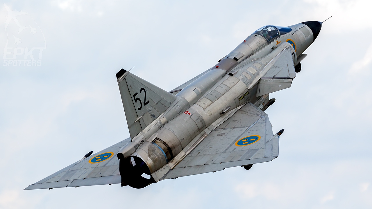 SE-DXN - Saab AJS-37 Viggen (Swedish Air Force Historical Flight (SwAFHF)) / Leos Janacek Airport - Ostrava Czech Republic [LKMT/OSR]
