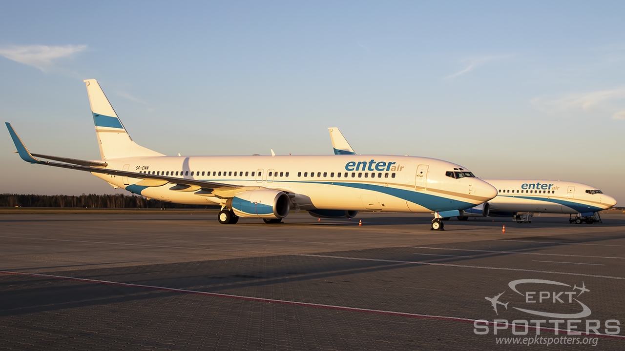 SP-ENN - Boeing 737 -8CX (EnterAir) / Pyrzowice - Katowice Poland [EPKT/KTW]