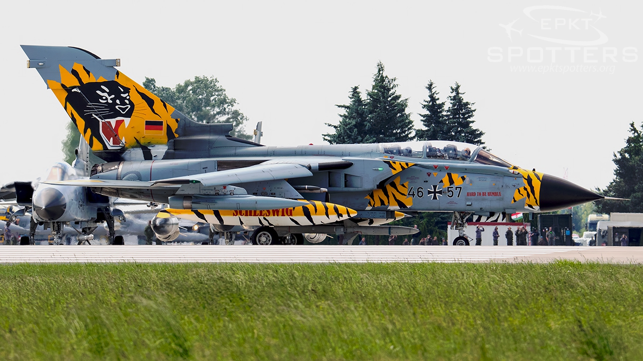 46+57 - Panavia Tornado ECR (German Air Force) / Krzesiny - Poznan Poland [EPKS/]