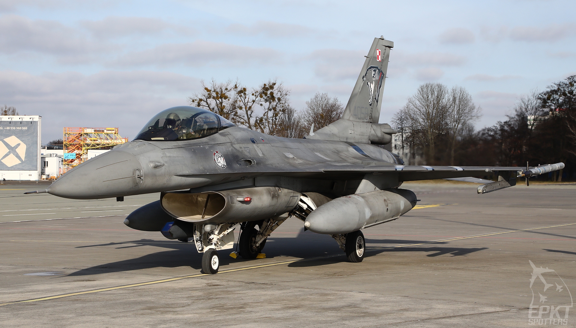 4058 - Lockheed Martin F-16 C Fighting Falcon (Poland - Air Force) / Chopin / Okecie - Warsaw Poland [EPWA/WAW]