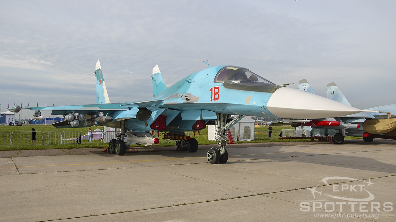 RF-95847 - Sukhoi Su-34 Fullback (Russia - Air Force) / Ramenskoye / Zhukovsky - Ramenskoe Russian Federation [UUBW/]
