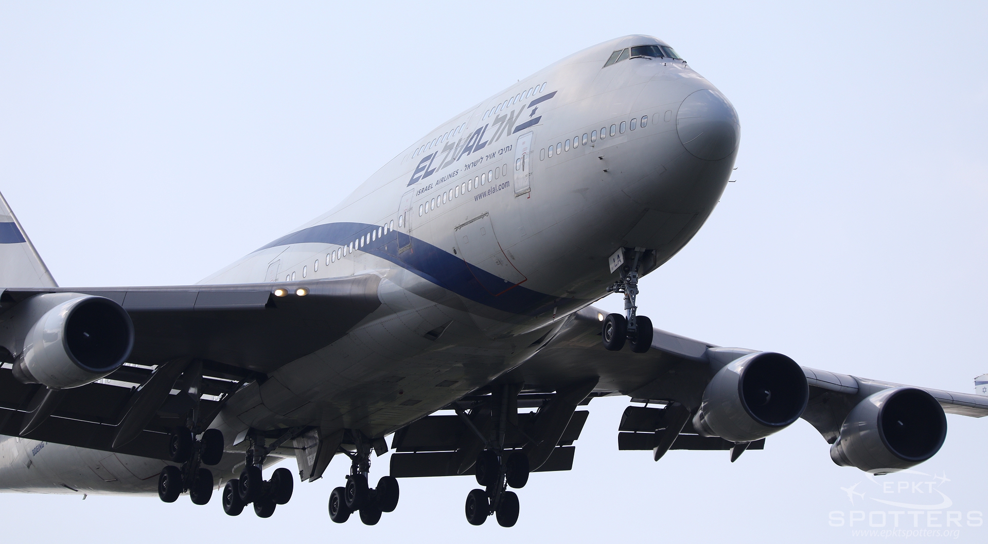 4X-ELA - Boeing 747 -458 (El Al Israel Airlines) / Chopin / Okecie - Warsaw Poland [EPWA/WAW]