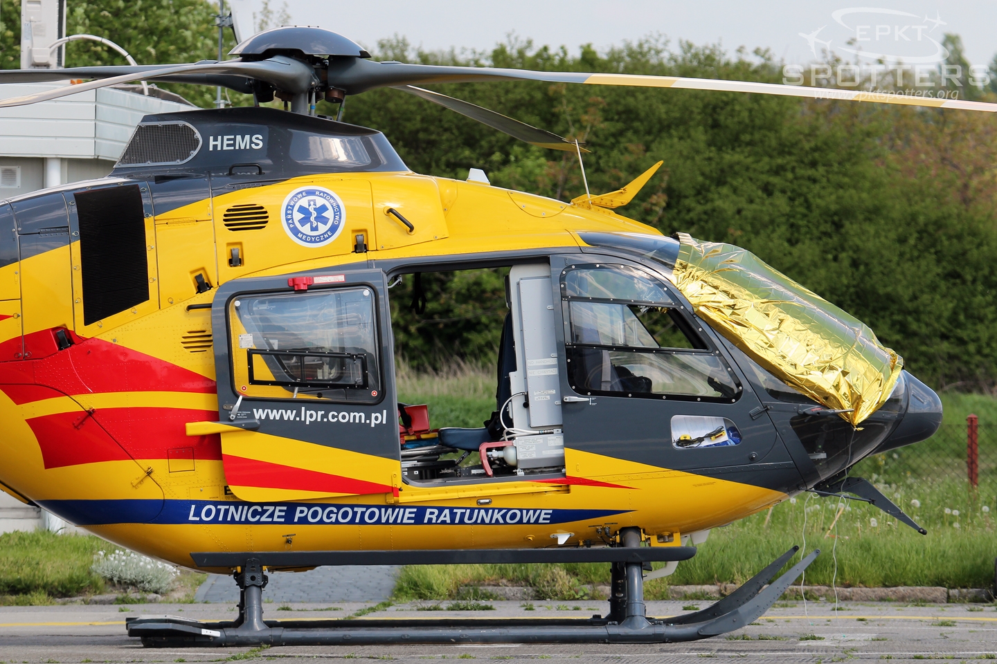 SP-HXI - Eurocopter EC-135 P2 (Lotnicze Pogotowie Ratunkowe - LPR) / Gliwice - Gliwice Poland [EPGL/]