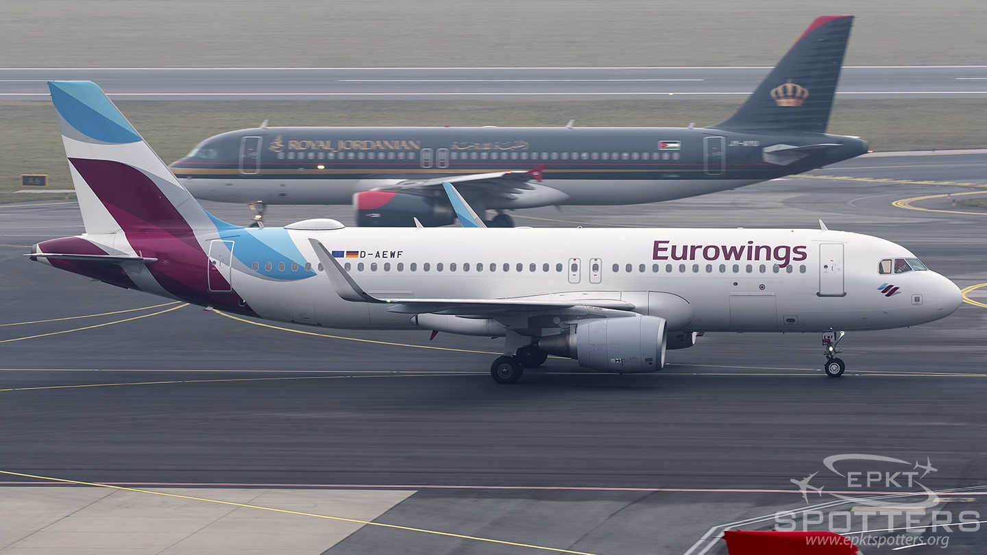 D-AEWF - Airbus A320 -214 (Eurowings) / Schwechat - Vienna Austria [LOWW/VIE]