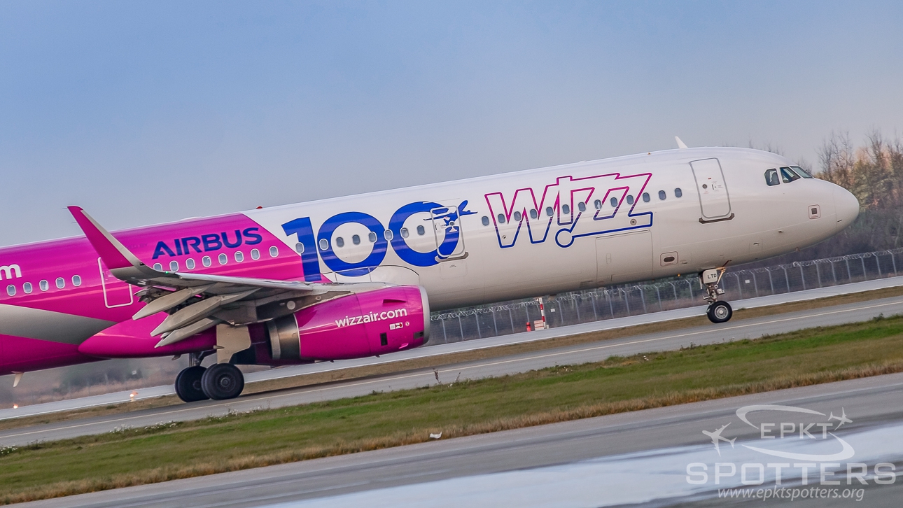 HA-LTD - Airbus A321 -231 (Wizz Air) / Pyrzowice - Katowice Poland [EPKT/KTW]