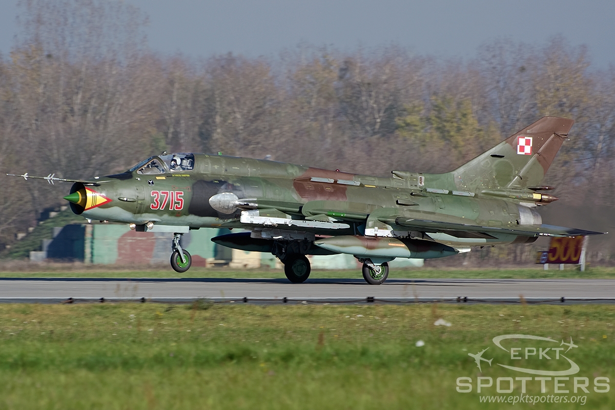 3715 - Sukhoi Su-22 M4 (Poland - Air Force) / Krzesiny - Poznan Poland [EPKS/]