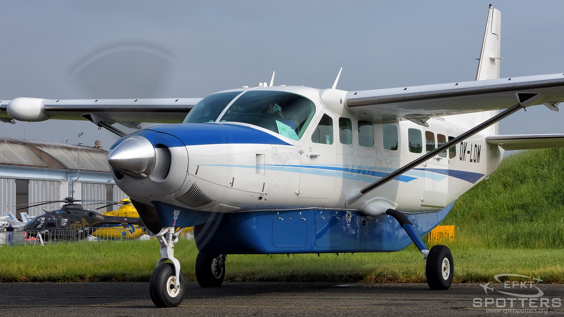 OK-LOM - Cessna 208B  Grand Caravan EX (Delta System-Air ) / Hradec Kralove - Hradec Kralove Czech Republic [LKHK/]