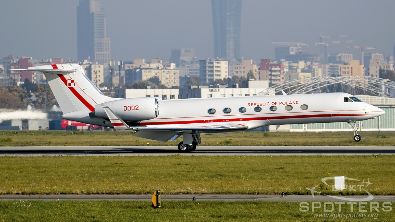 0002 - Gulfstream G550  (Poland - Air Force) / Chopin / Okecie - Warsaw Poland [EPWA/WAW]