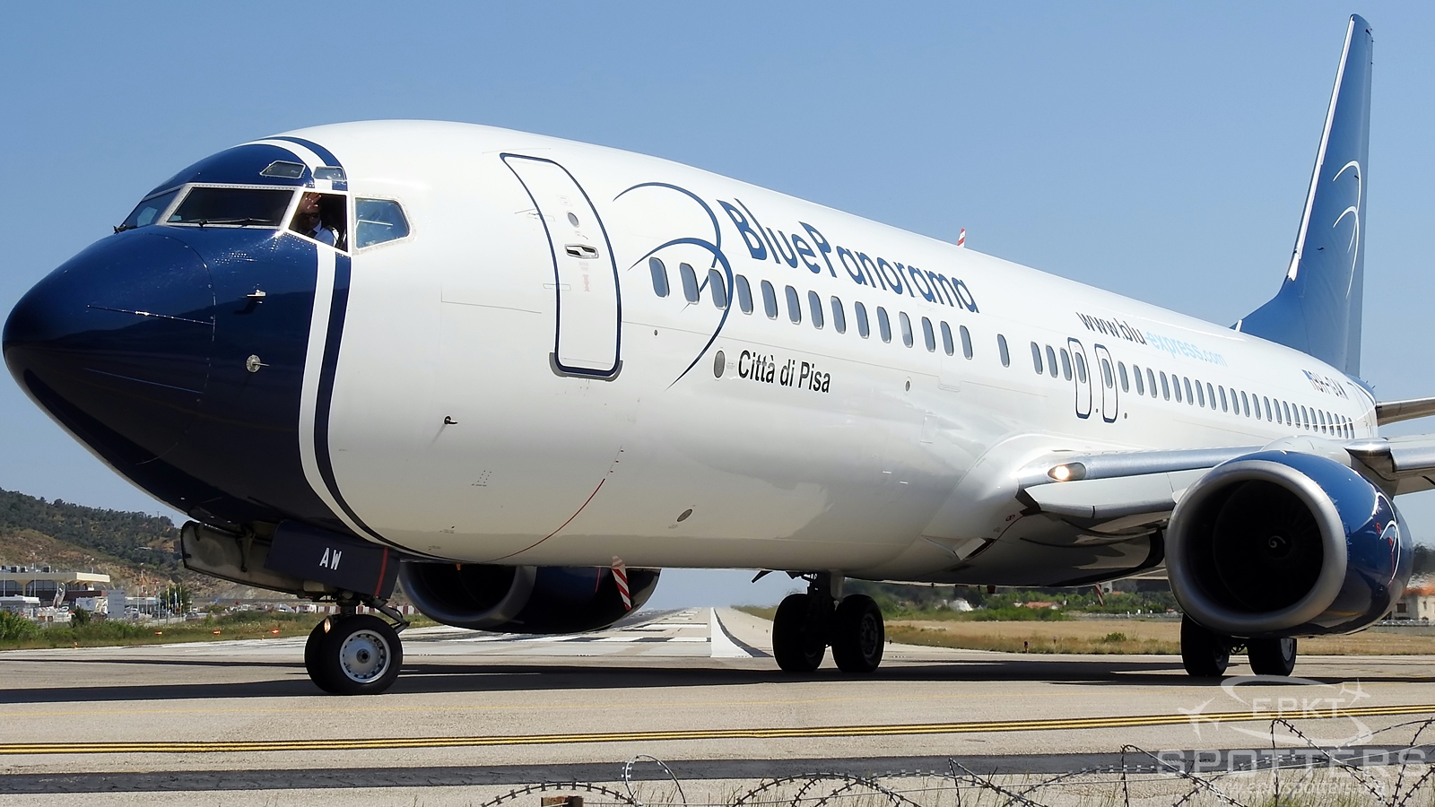 9H-GAW - Boeing 737 900 (Blue Panorama Airlines) / Alexandros Papadiamantis - Skiathos Greece [LGSK/JSI]