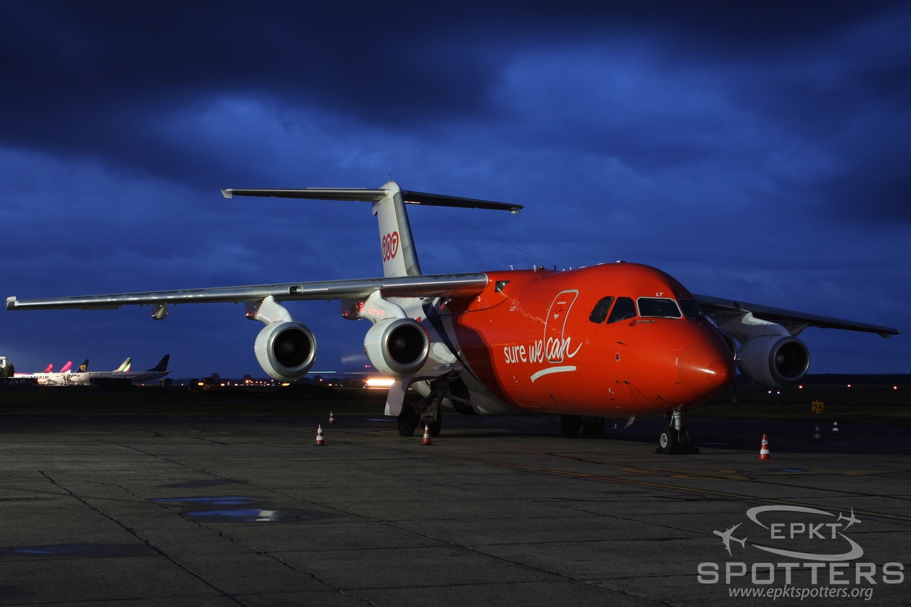 EC-ELT - British Aerospace BAe 146 -200(QT) (TNT Airways (PAN Air Líneas Aéreas)) / Pyrzowice - Katowice Poland [EPKT/KTW]
