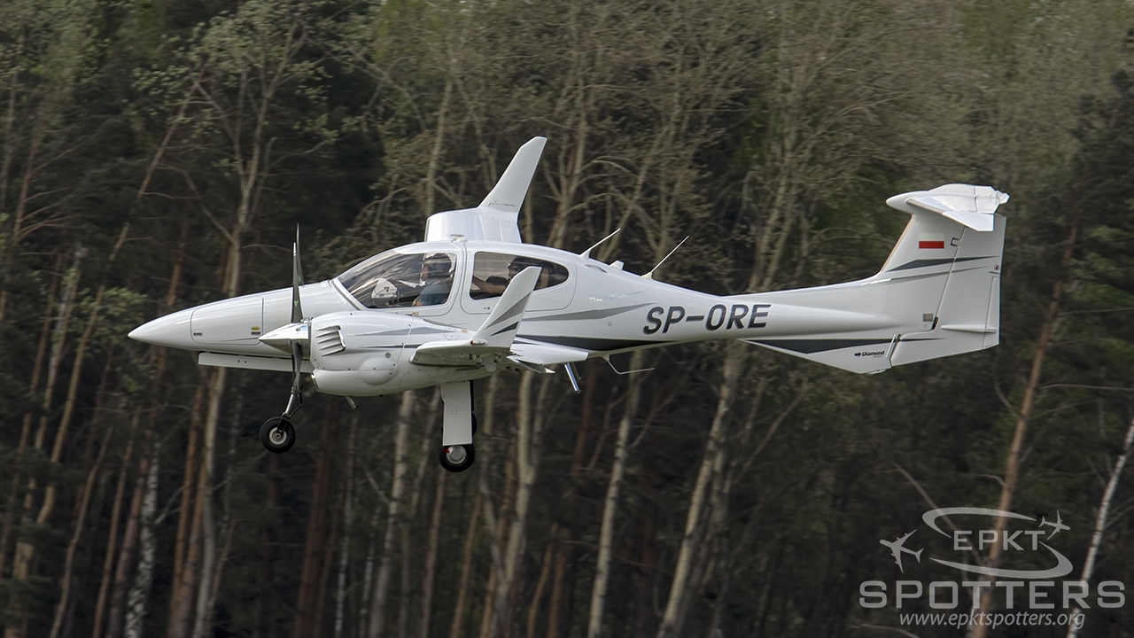 SP-ORE - Diamond DA-42 Twin Star  (Private) / Pyrzowice - Katowice Poland [EPKT/KTW]